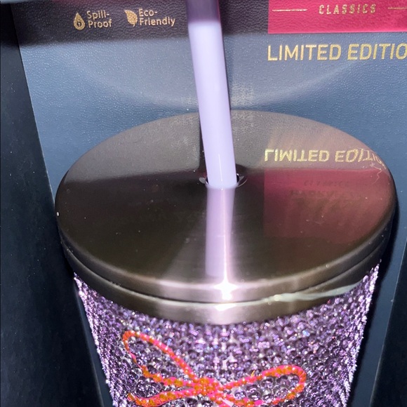 Hydrapeak classics Sparkling 25 ounce Purple Tumbler with Pink Accents - Picture 7 of 11